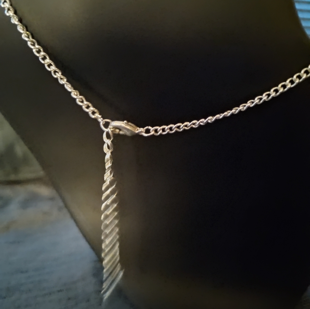 Elegant Adjustable Rhinestone Necklace Perfect For Prom Or Wedding - Picture 2 of 2